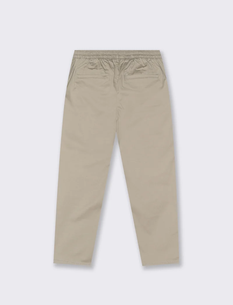 PANTALONI CHINO RELAXED TESSUTO PREMIUM - Beige