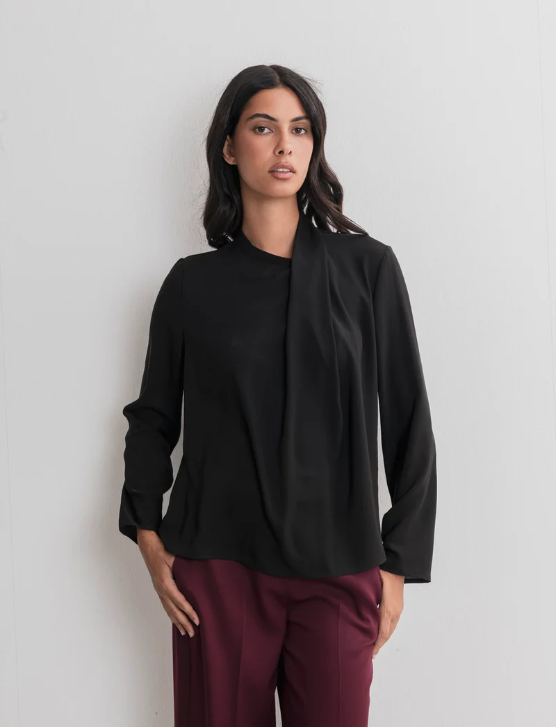 CASACCA MANICA LUNGA - Nero