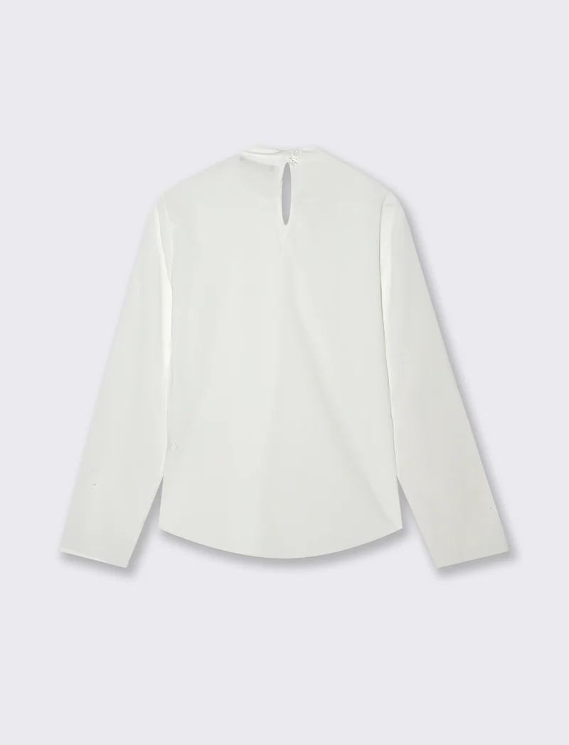 CASACCA MANICA LUNGA - Bianco panna