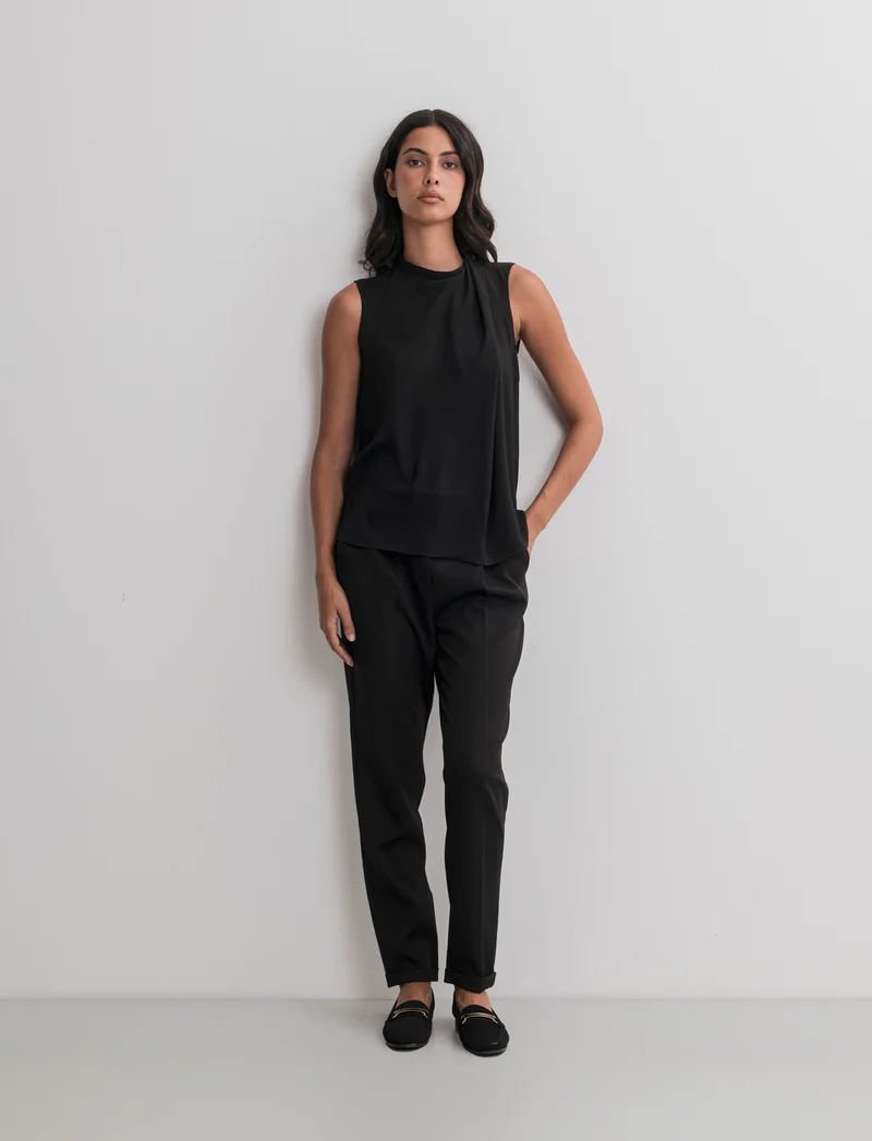 PANTALONE SLIM - Nero