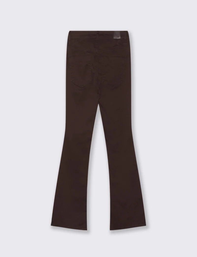 JEANS BOOTCUT VITA REGOLARE - Marrone