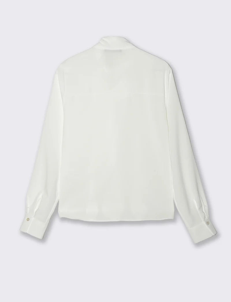 CASACCA CON FUSCIACCA - Bianco panna