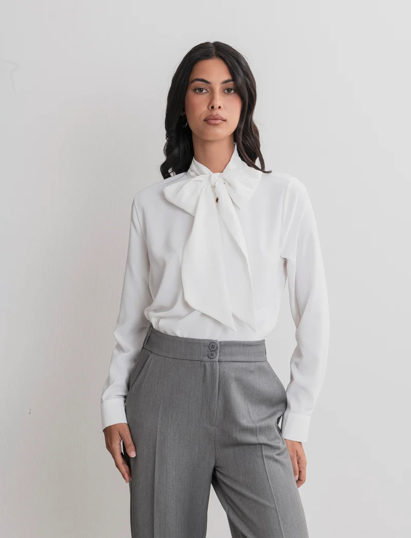 CASACCA CON FUSCIACCA - Bianco panna