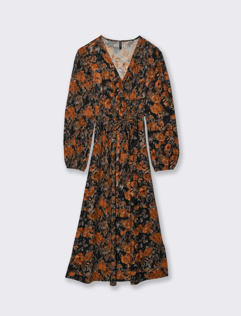 VESTITO LUNGO STAMPATO - var 2