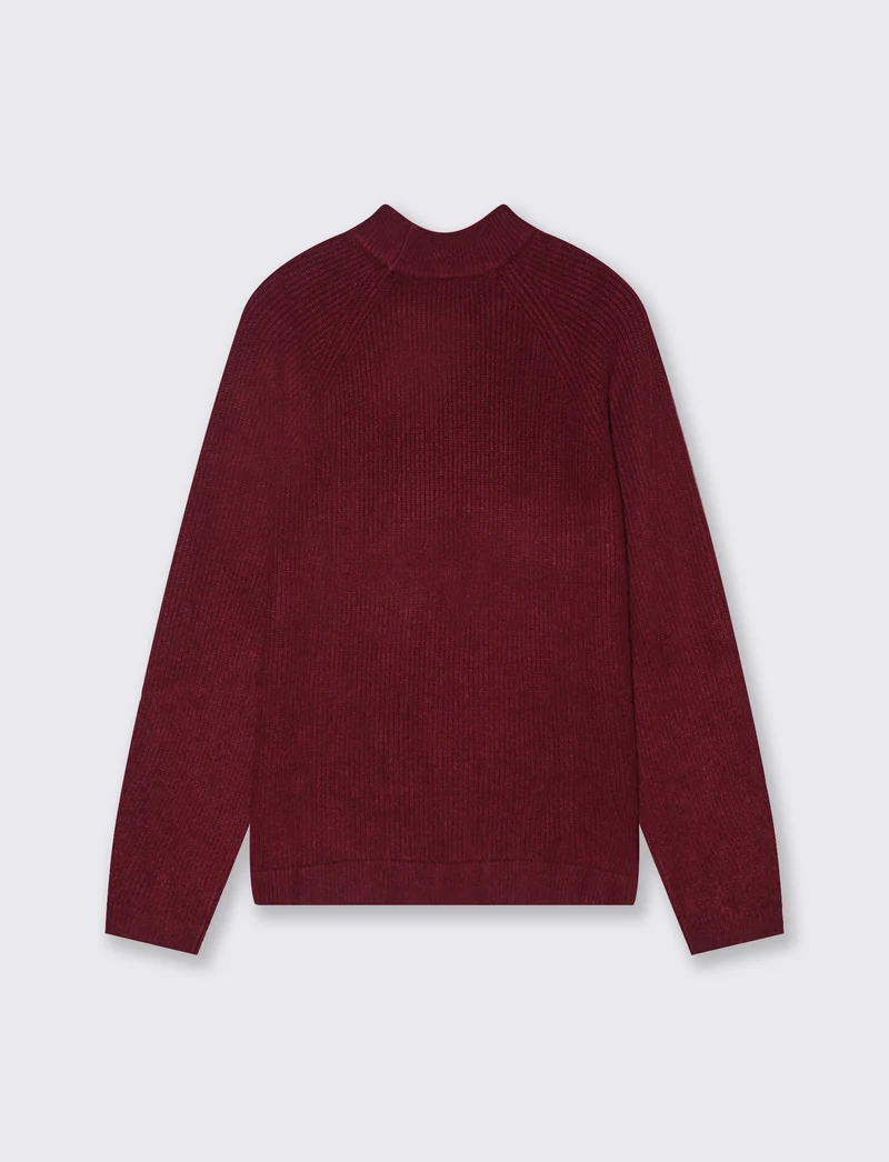 Maglia a coste - Vinaccia
