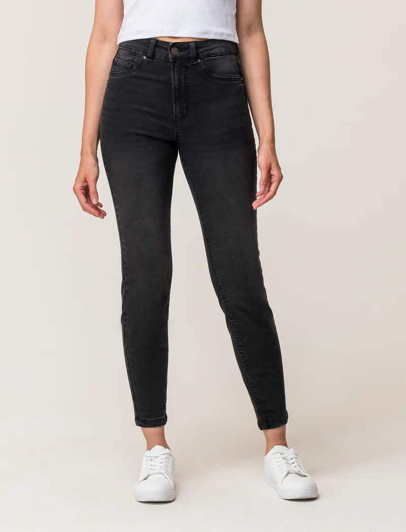 JEANS SKINNY REGULAR WAIST - Nero