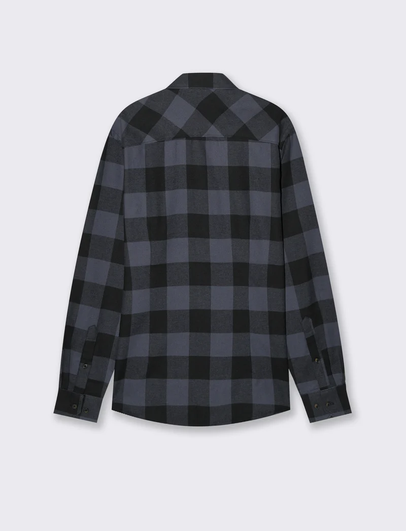 CAMICIA A QUADRI IN FLANELLA - Avion