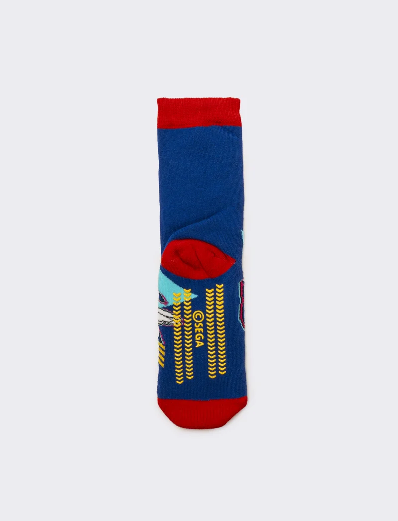 Calzino antiscivolo con licenze - Blu