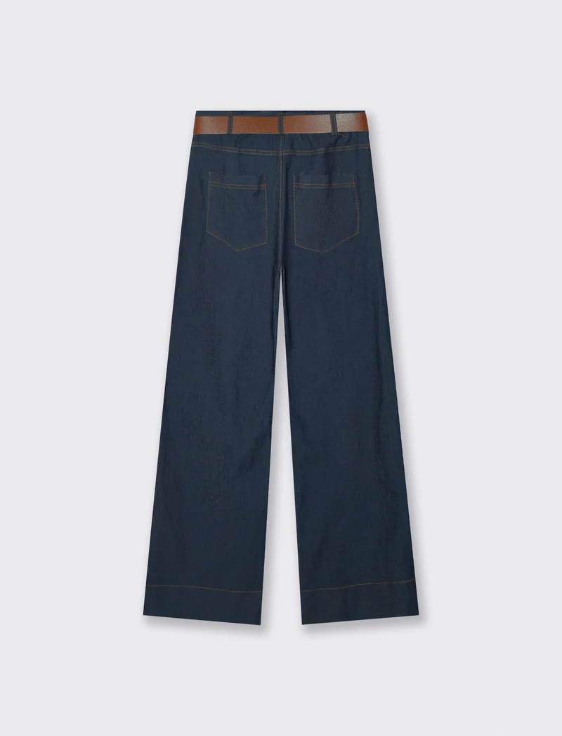 JEANS CON CINTURA - Denim