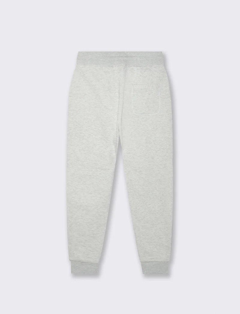 PANTALONI IN FELPA RELAXED FIT - Grigio mel.