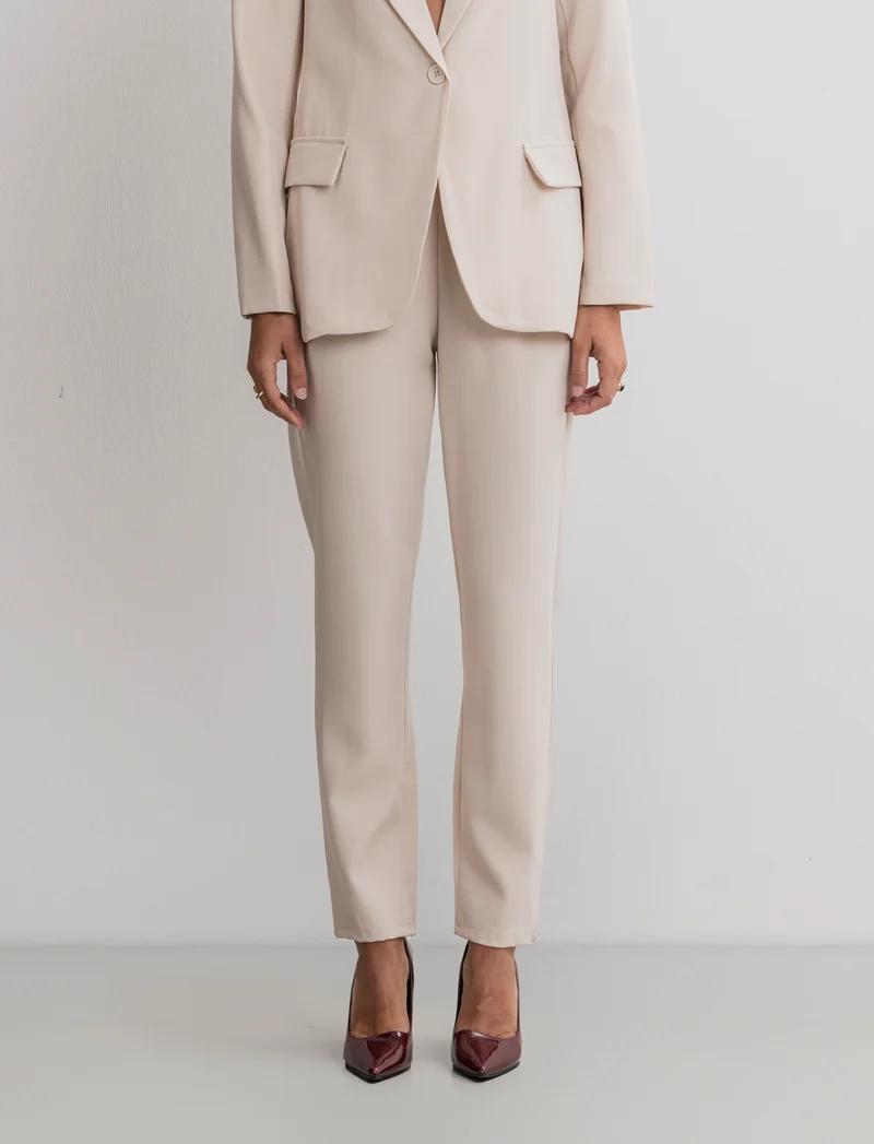 PANTALONE SLIM - Beige