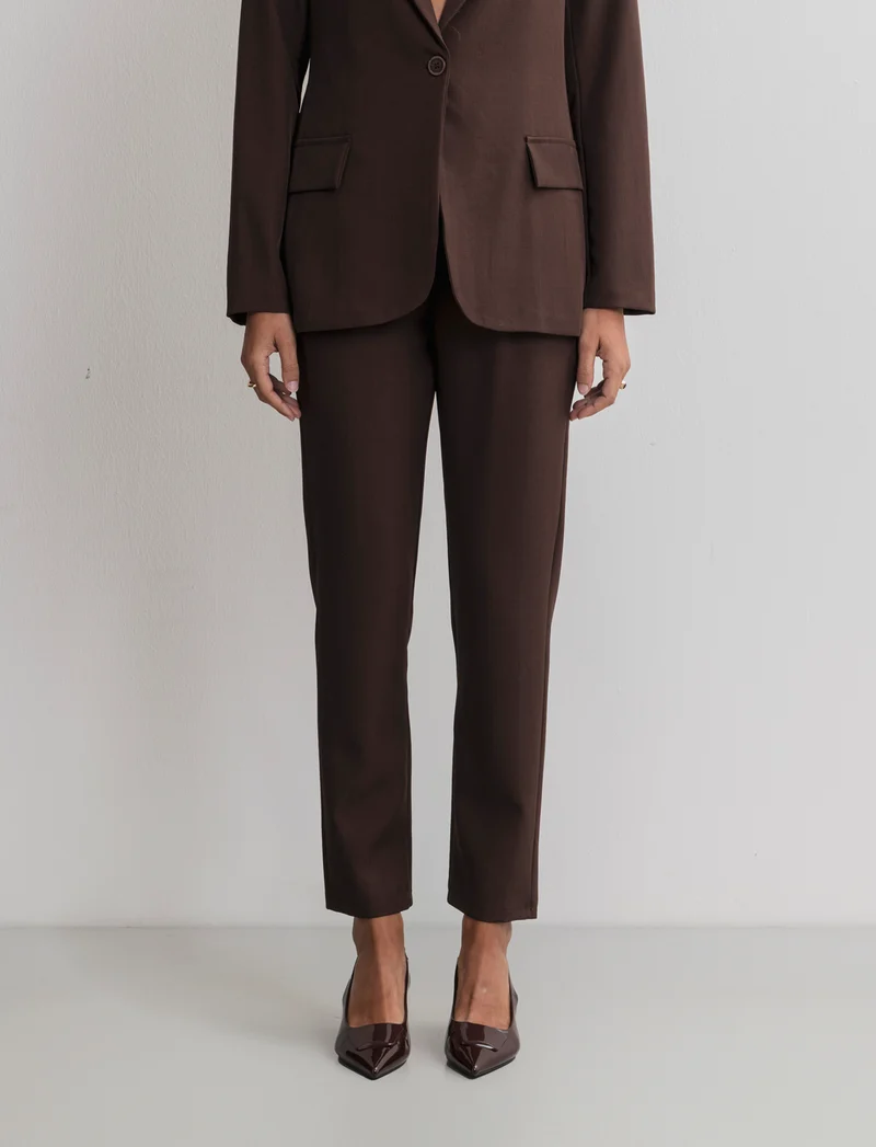 PANTALONE SLIM - Moro