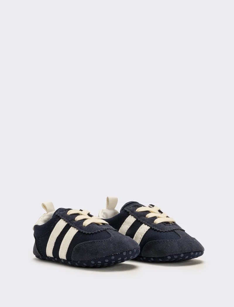 Scarpa Teddy da neonato - Blu