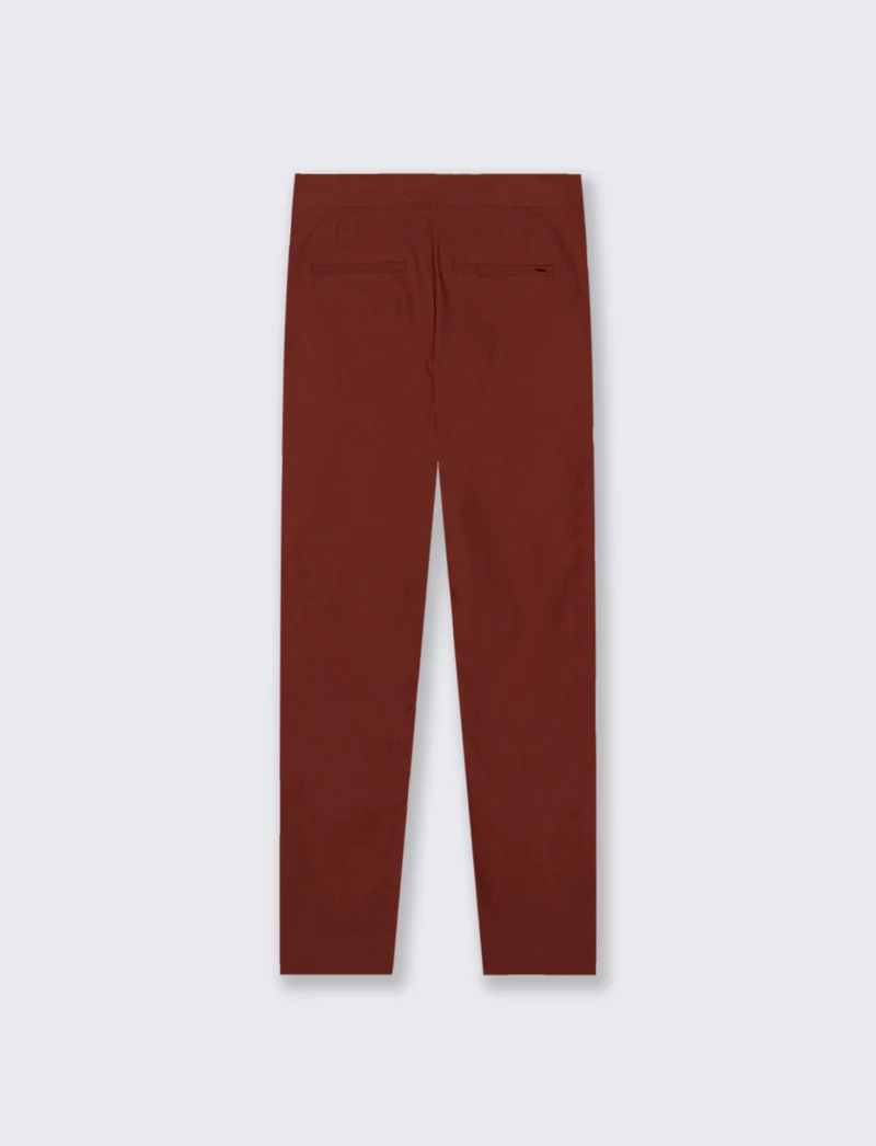 PANTALONE SLIM - Marrone bruciato