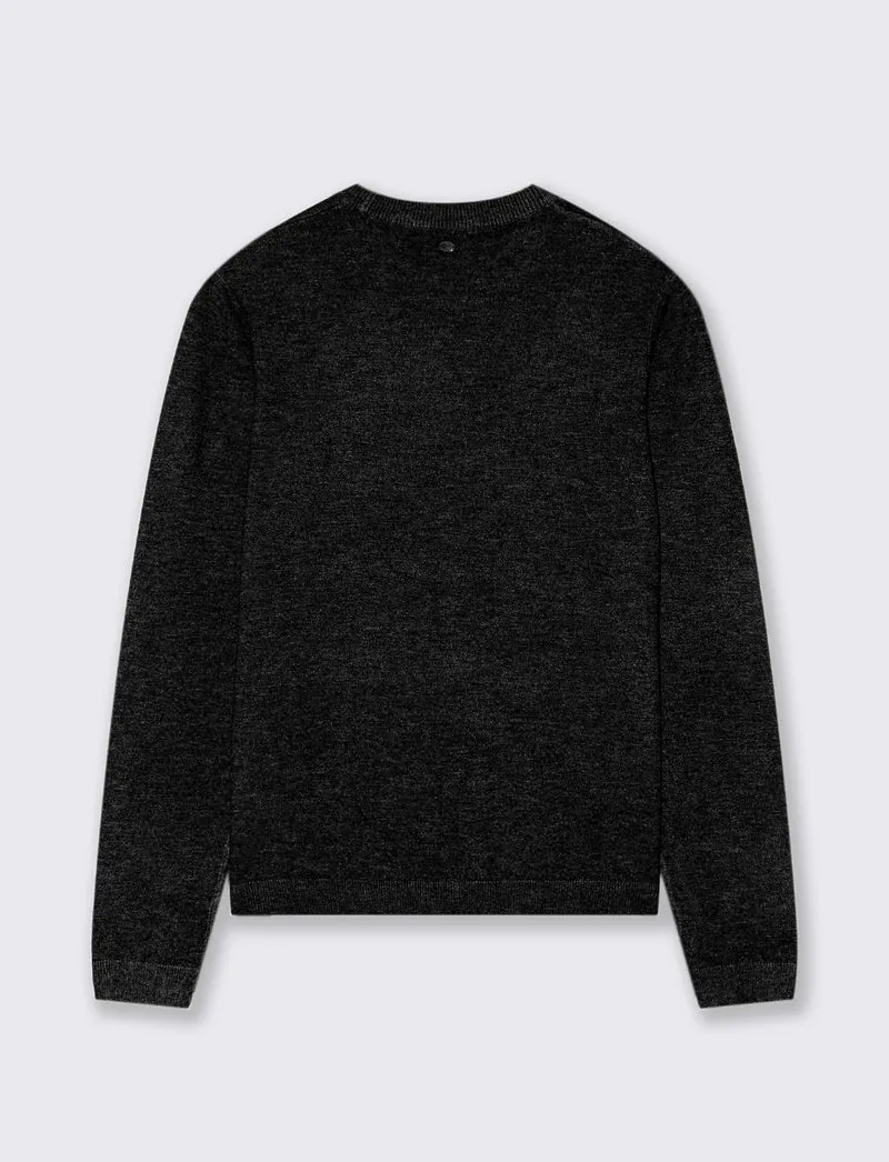 PULLOVER BASICO - Nero