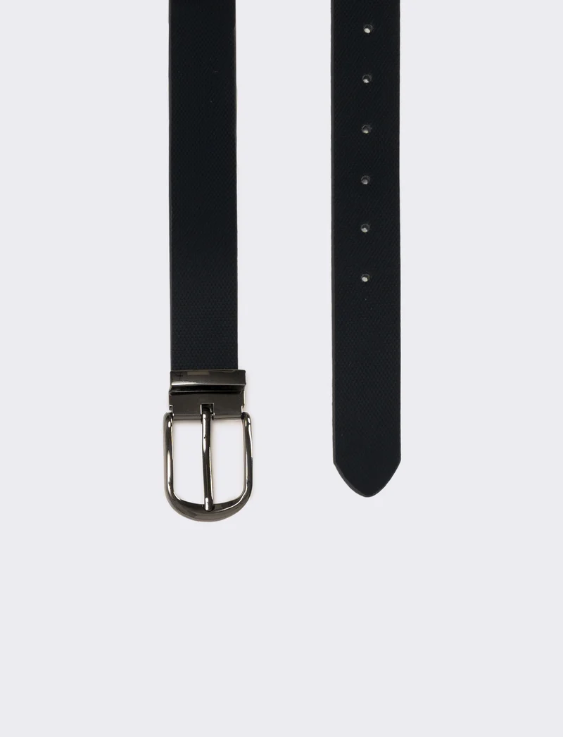Cintura uomo basic 3,5 cm - canna di fucile
