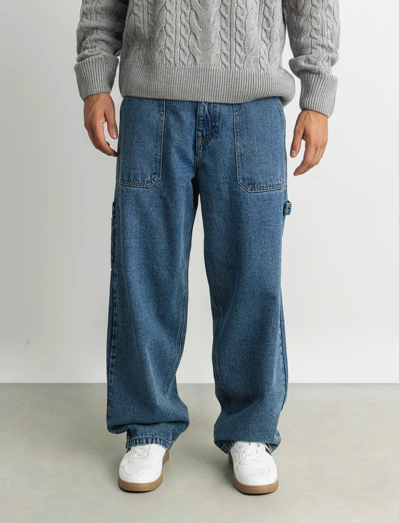 JEANS BAGGY CARPENTER FIT - Denim