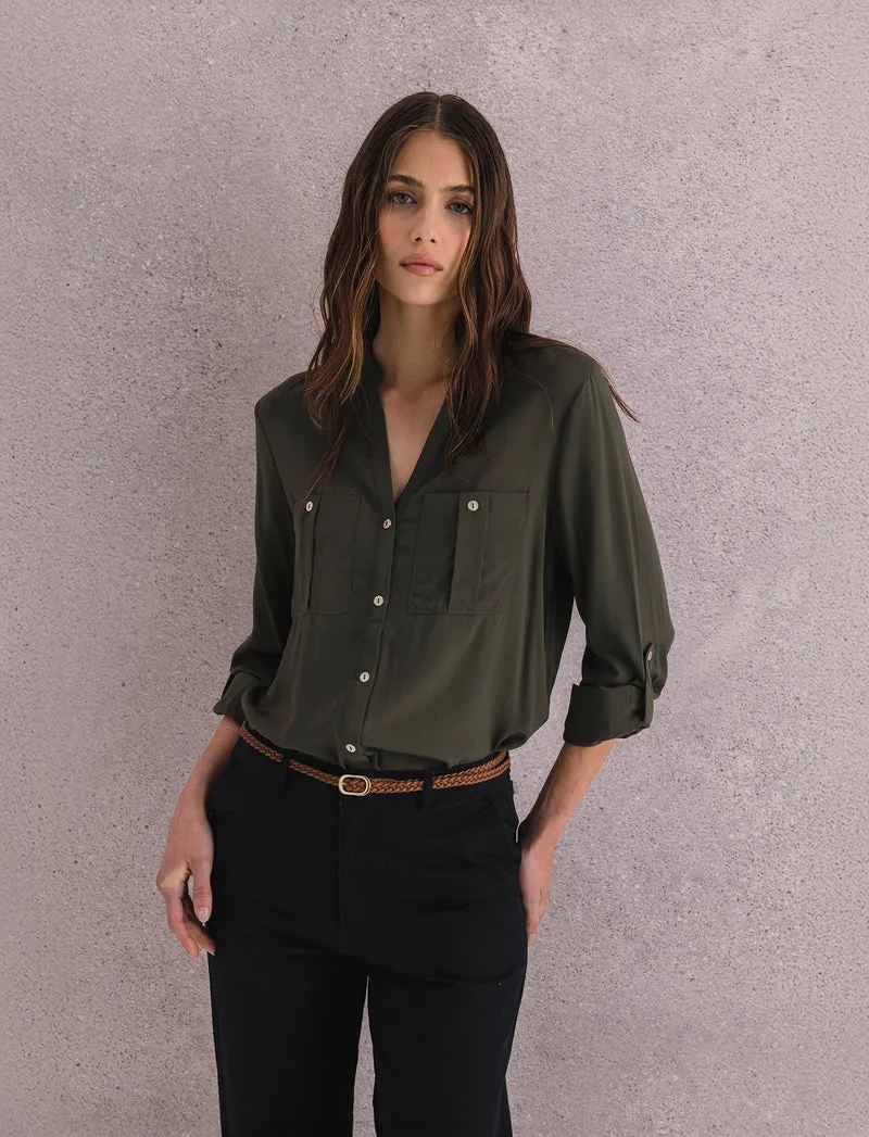 CAMICIA CON TASCHE - Ve.milit.