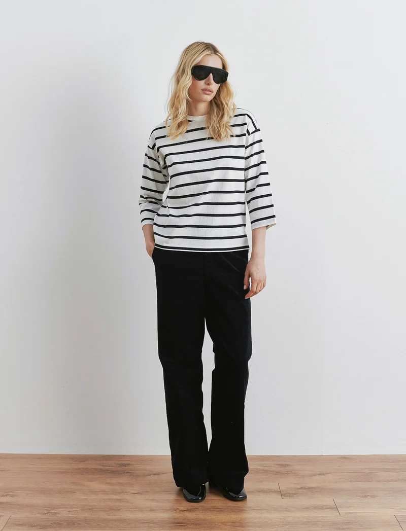 T-SHIRT CON FANTASIA A STRISCE - var 2