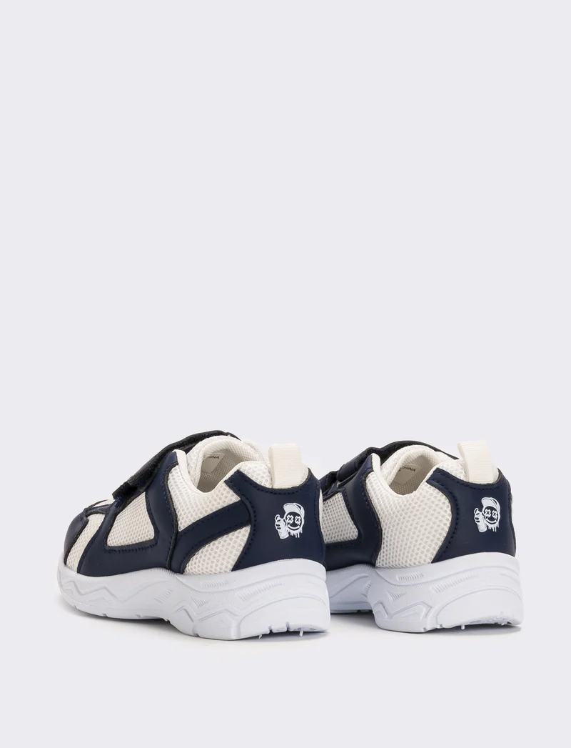 Sneakers con inserti da bambino - Blu