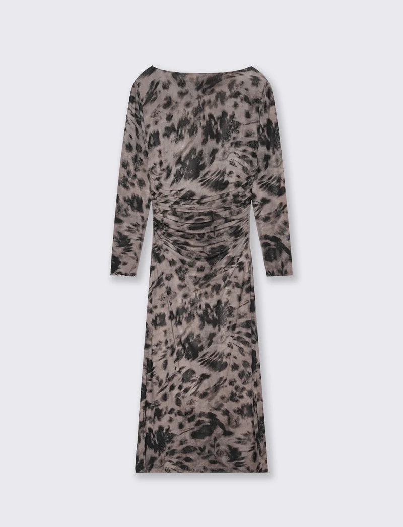 VESTITO LUNGO CON ARRICCIO - var 1