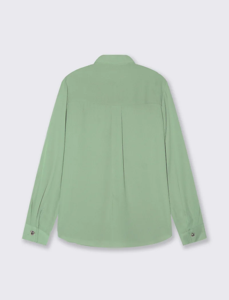 CAMICIA MANICA LUNGA - Verde foresta