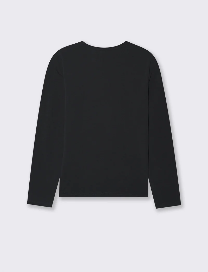T-SHIRT BASICA - Nero
