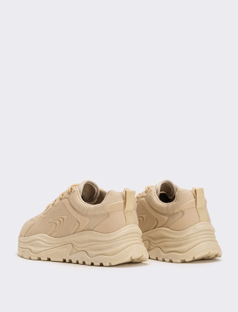 Sneakers da bambina - Beige
