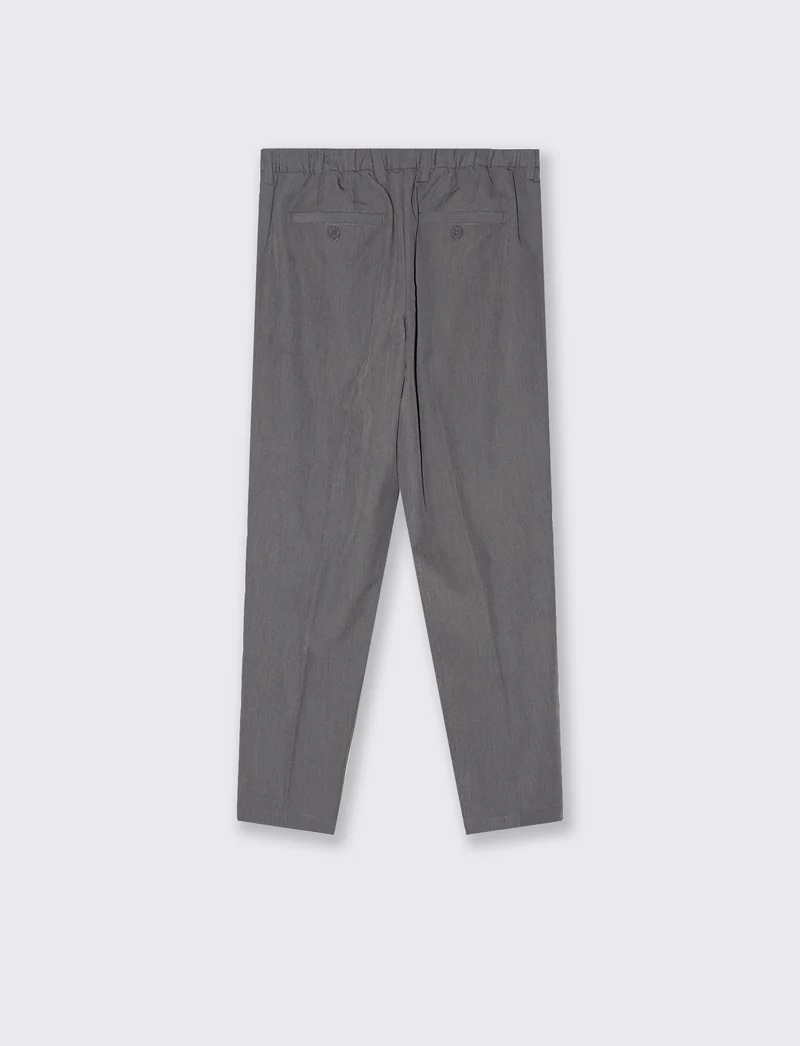 PANTALONI CHINO RELAXED EASY PANT - Grigio mel.