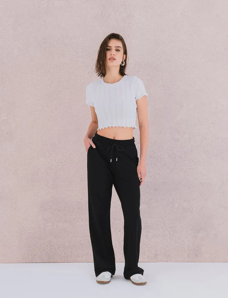 JOGGER CON COULISSE - Nero