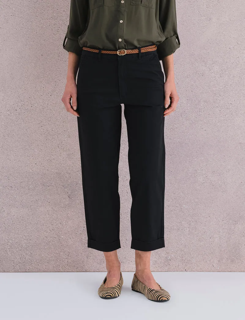 PANTALONE CHINO - Nero