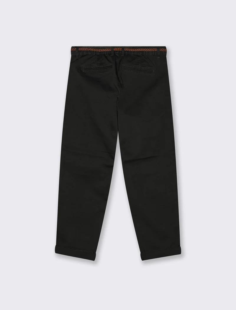 PANTALONE CHINO - Nero