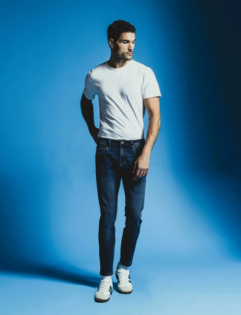JEANS SKINNY FIT - DENIM SCURO