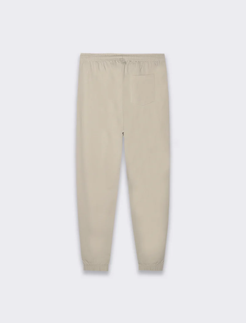 PANTALONI JOGGER BASIC IN FELPA - Grigio ghiaccio
