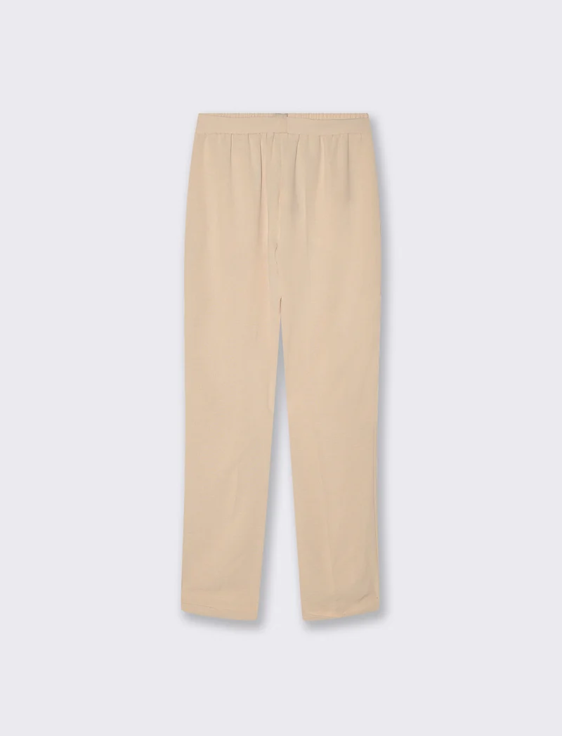 Pantalone con fusciacca - Beige