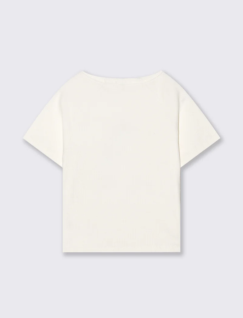 T-SHIRT CON RICAMO - var 1