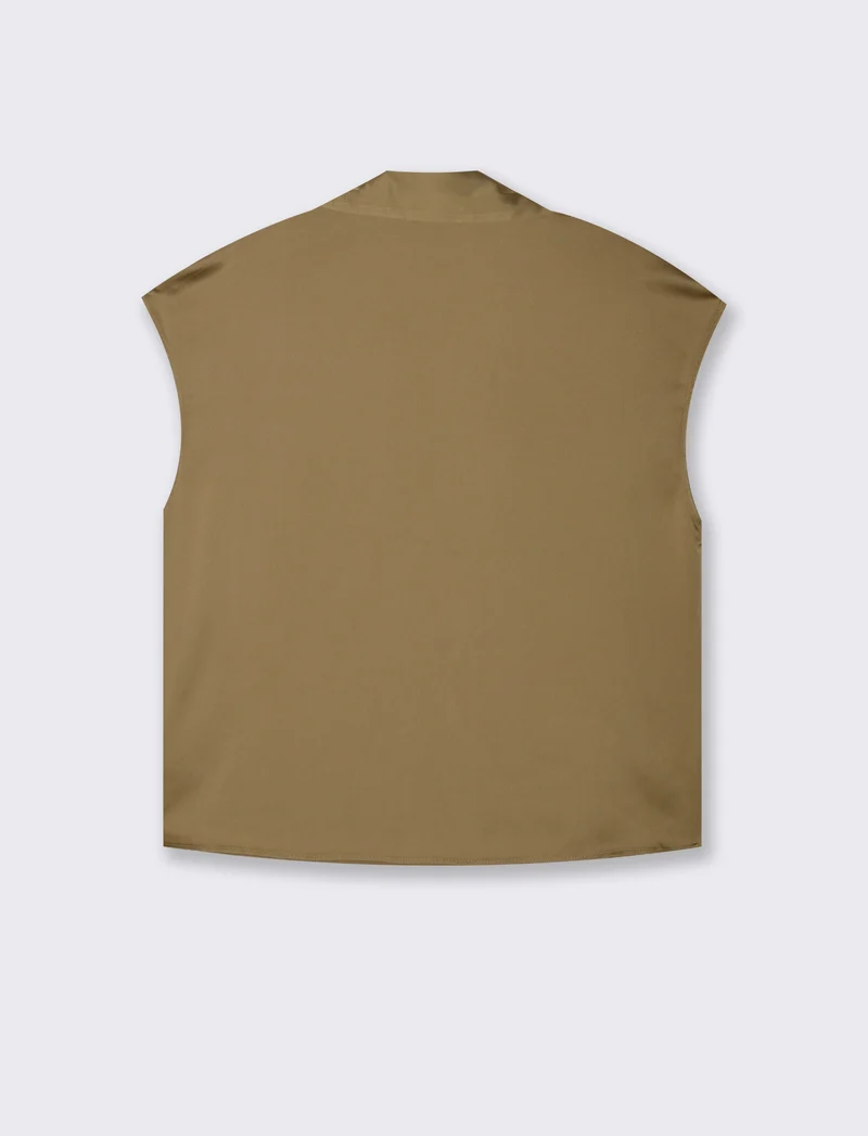 CAMICIA CON MANICHE AD ALETTA - Kaky 1