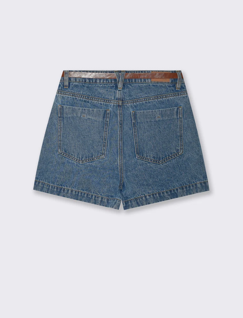 Short in denim - Denim