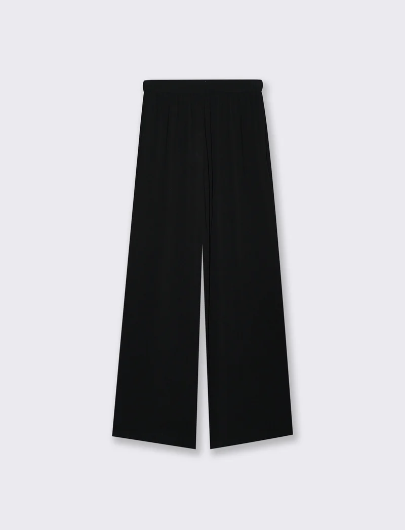 PANTALONE PALAZZO - Nero