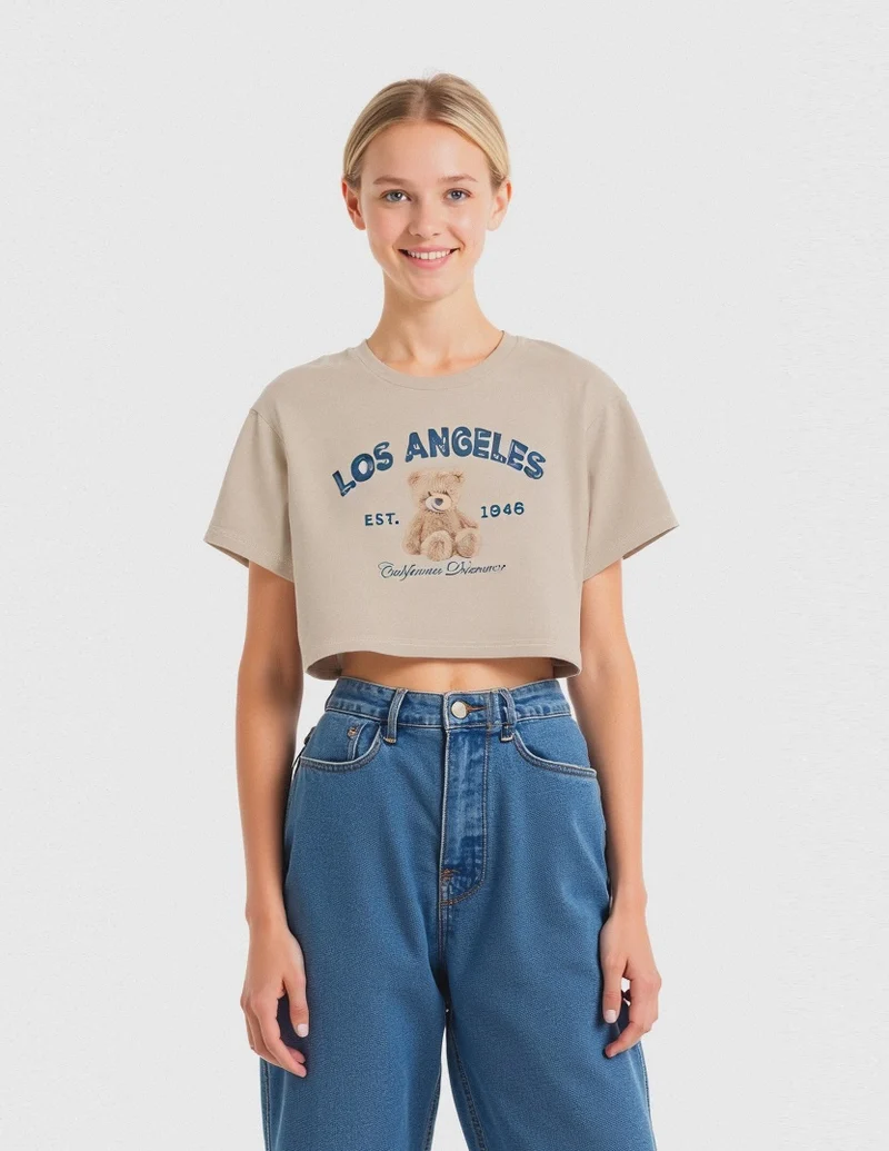 T-SHIRT CON STAMPA - var 1