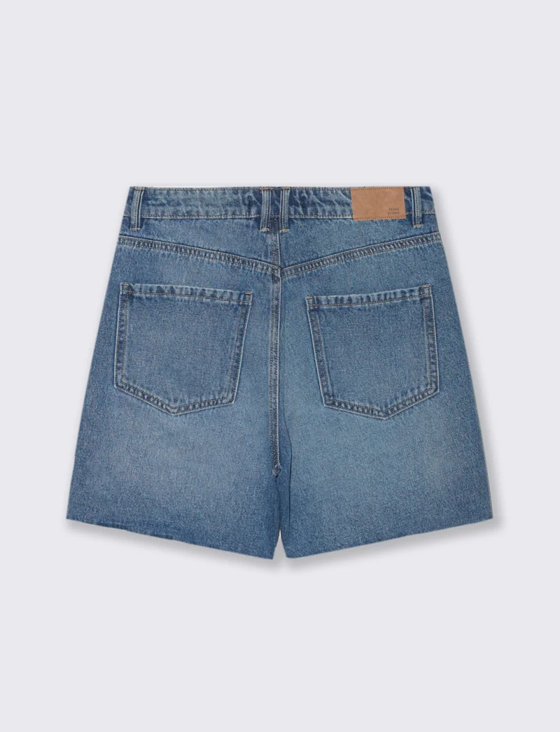 Short in denim - Denim
