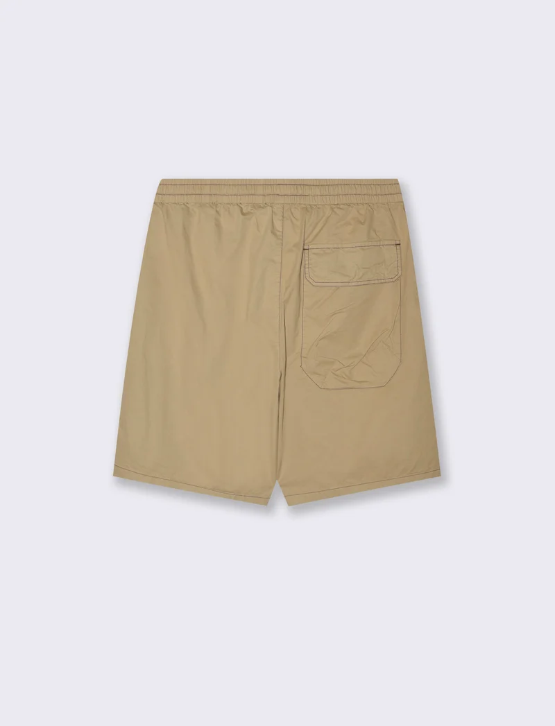 Bermuda jogger cargo relaxed fit da uomo - Beige