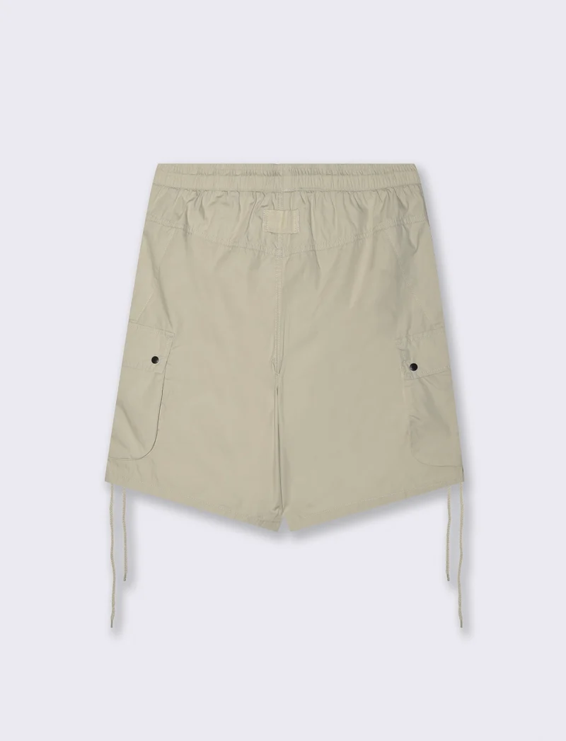 Bermuda jogger cargo relaxed fit da uomo - Grigio ghiaccio