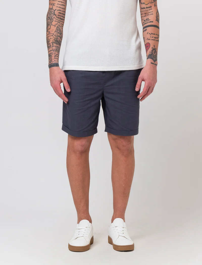 Bermuda jogger tessuto slub da uomo - Avion