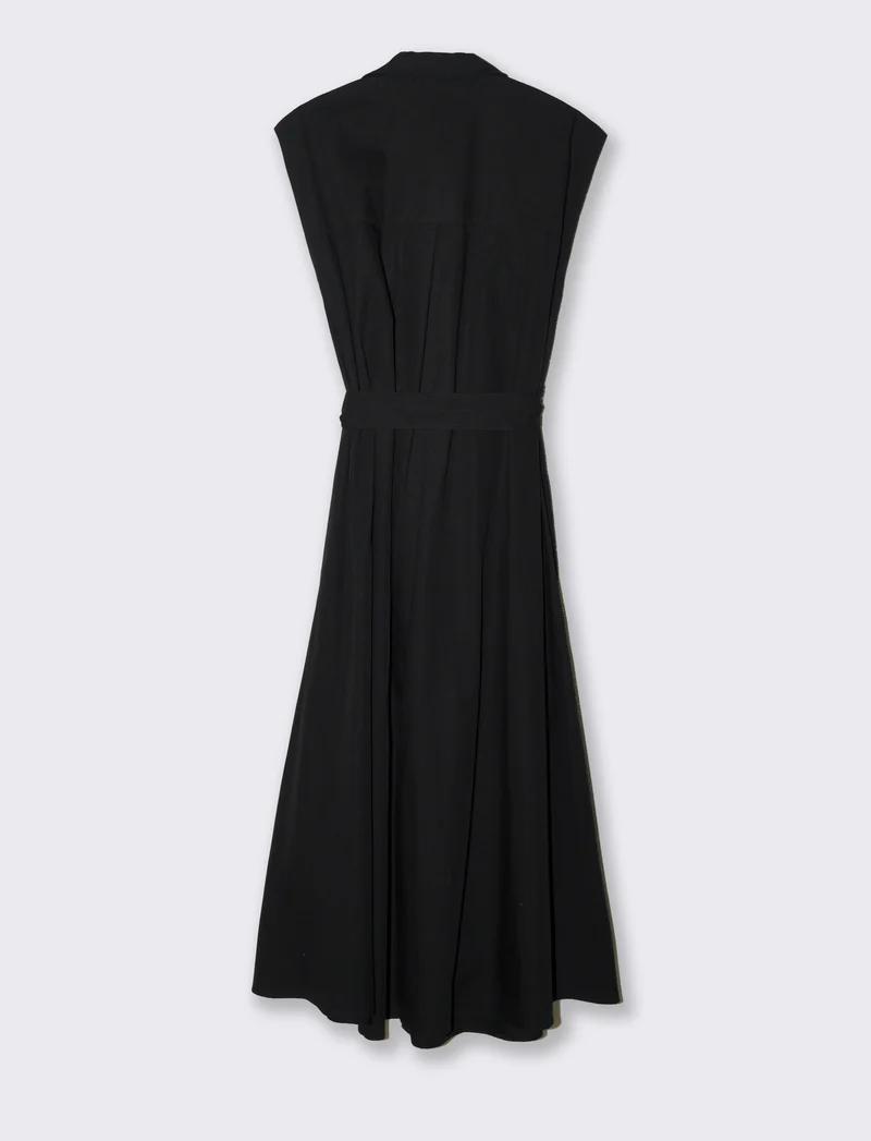 Vestito chemisier da donna - Nero