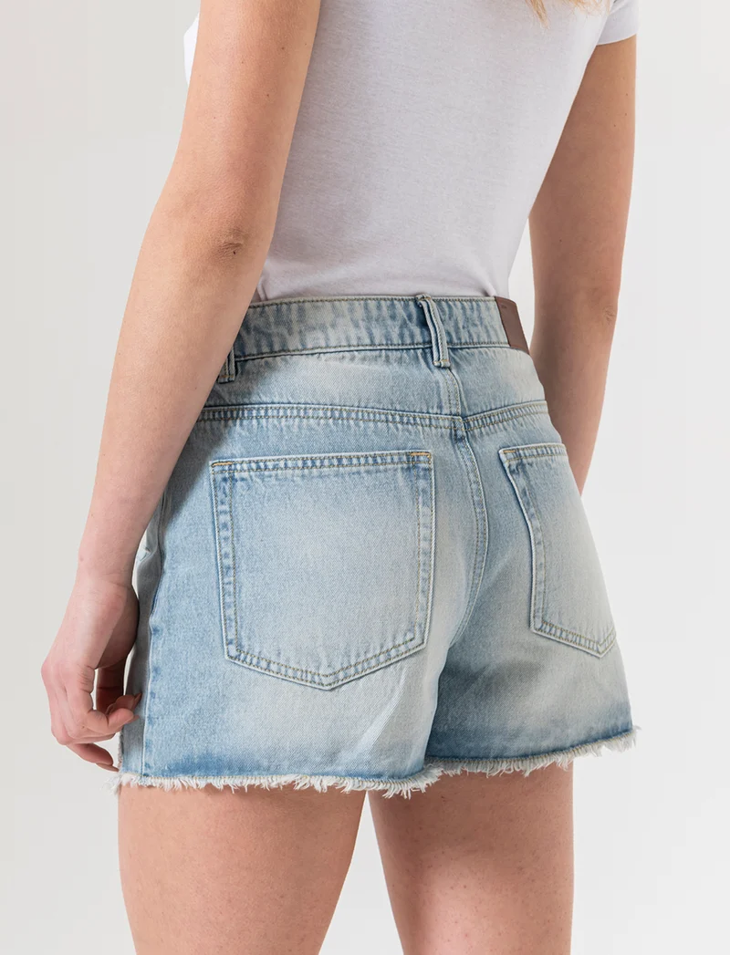 Short in denim da donna - Denim