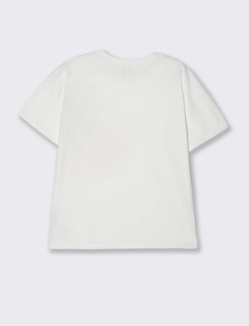 T-shirt con stampa da donna - var 3