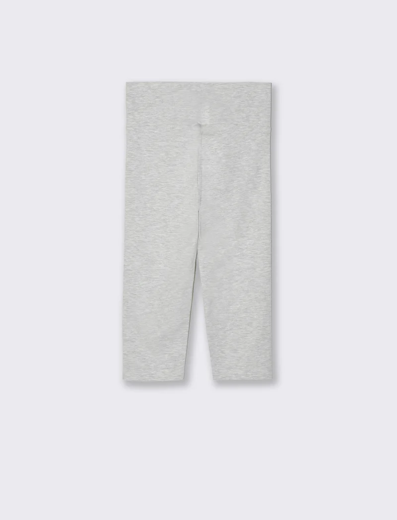Legging basico da donna - Grigio mel.