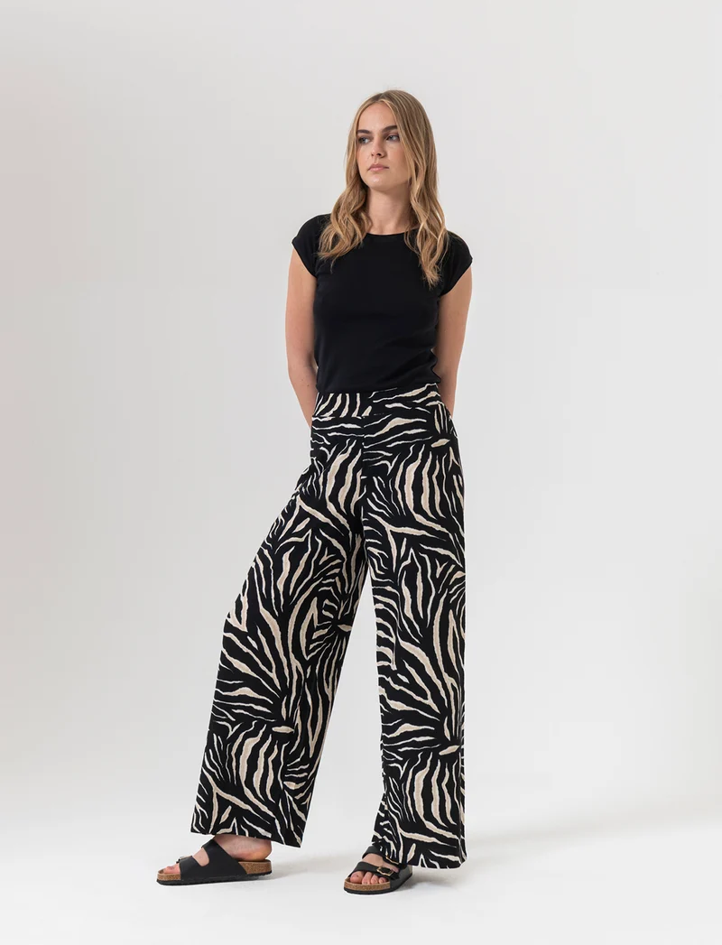 Pantalone stampato da donna - var 1