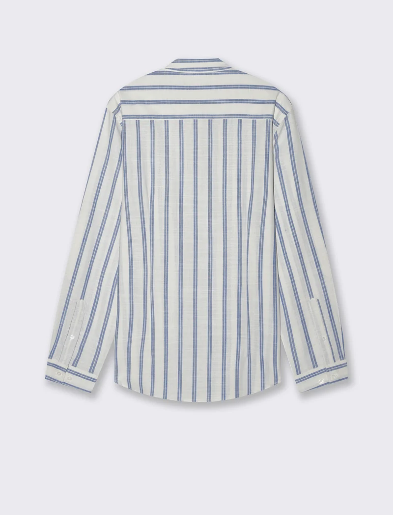 Camicia a righe da uomo - Bluette